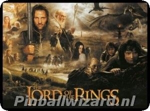 lord of the rings stern pinball translite